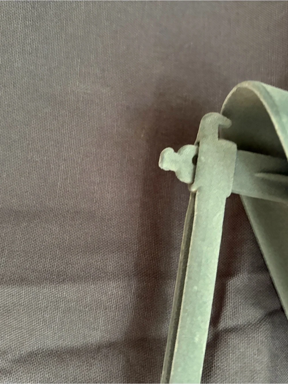 THOM BROWNE Garment Carrier Suit Bag gray Cotton With Logo + Velvet Hanger